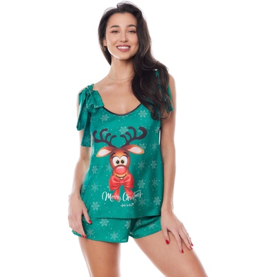 Anais Секси Комплект Komplet-Aster-Green-GreenV-62901-Green - Син, размер XXL/XXXL