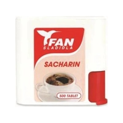 F & N dodavatelé Fan sladidla Sacharin 500 tablet 30g