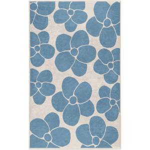Mila Home Син килим подходящ за пране 80x150 cm Blue Meadow - Mila Home (HKG-MMN-Colorful-008-80x150)