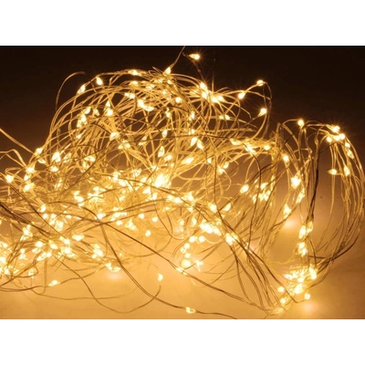 Levoma LED svetelná reťaz, teplá biela, 300 LED, polopriehľadné, 230V~, vnútorné/vonkajšie
