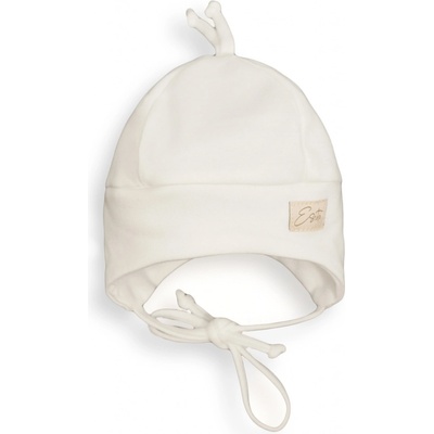 ESITO Čepice pro miminko Mimi Zája Light cream jednobarevná smetanová – Zboží Mobilmania