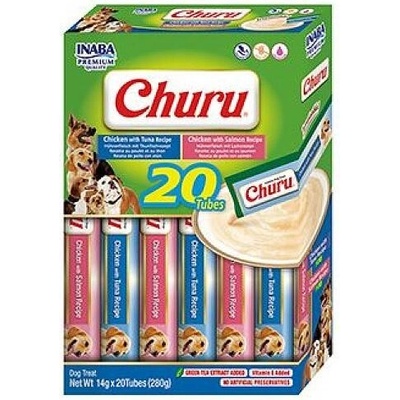 Churu Dog Chicken with Seafoods Variety 20 x 14 g