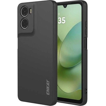 Motorola ENKAY Силиконов калъф (TPU) за Motorola Moto G06 4G / Moto G06 Power 4G- 4-ъглова защита, Вкл. Протектор, 7 Цвята