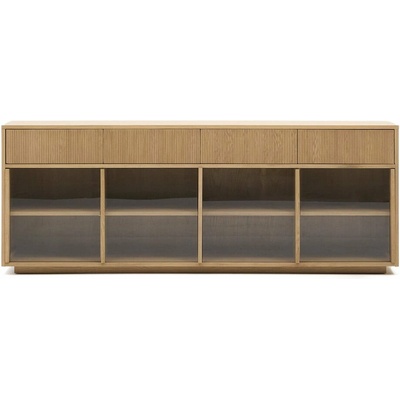 Kave Home Helvine 200x80x40 cmv prírodnej farbe