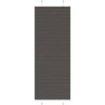 vidaXL Плисирана щора черна 80x200 cm Ширина на плата 79, 4 cm (4015156)