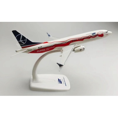 PPC Holland Boeing 737 MAX 8 LOT Polish Airlines Proud of Poland's Independence Colors Snap Fit 1:200