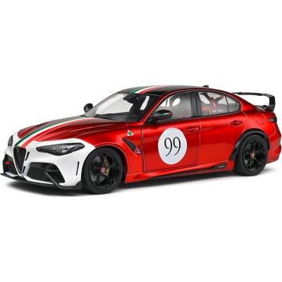 Solido Колекционерски модел SOLIDO Състезателни: Автомобили - Alfa Romeo Giulia GTA-M Tricolore Mugello 1969 (Livery Red) (2022) (SOL1806904)