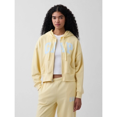 GAP Oversize mikina s logom žltá