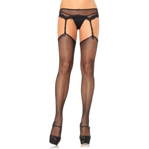 Leg Avenue Fishnet Stockings 9020 Black