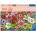 Ravensburger Пъзел Ravensburger от 100 XL части - Цветята на Тифани (7012001364)