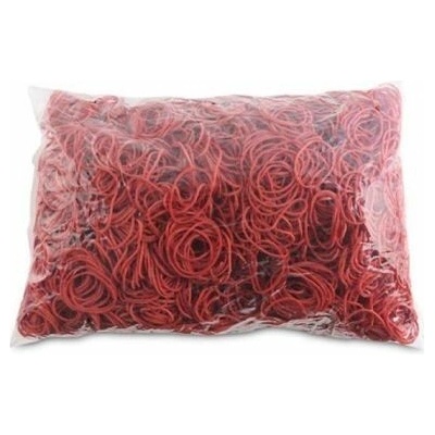 Gumičky Office Products 30mm 1kg červené