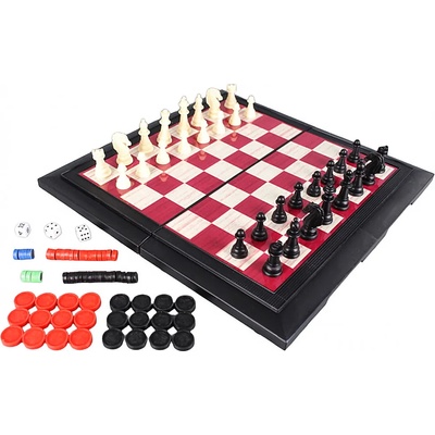 Детски комплект настолни игри 6в1 EmonaMall - Код W4787 (W4787-200996610-2002009966101)