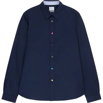 Image 1 of PS Paul Smith Multi Poplin Shirt - Navy 48
