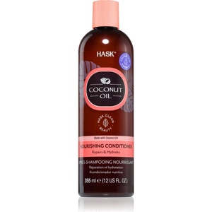 HASK Monoi Coconut Oil подхранващ балсам за блясък и мекота на косата 355ml