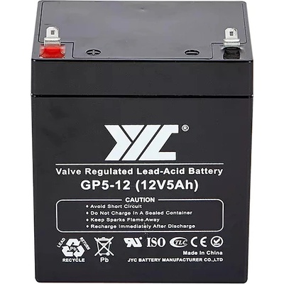 JYC Оловен акумулатор JYC 12V 5Ah F1 (4400000041)