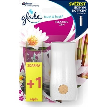 Glade Touch & Fresh Relaxing Zen osvěžovač vzduchu, 2 × 10 ml