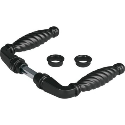 LOCINOX 3006FAD16 - zamaková zdobená kľučka, dĺžka 110 mm, pre krídlové bránky a dvere