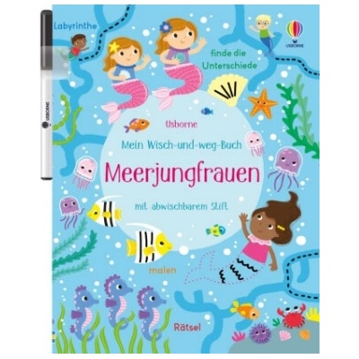 Mein Wisch-und-weg-Buch: Meerjungfrauen