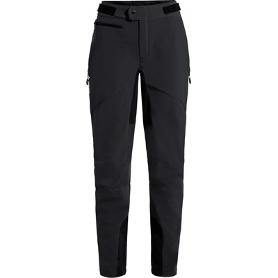 Vaude Дамски дълъг панталон за колоездене Vaude Women's Qimsa Softshell Pants II Cycling bottoms - Black / Black - размер 46 (EU) (155-0257-0717)