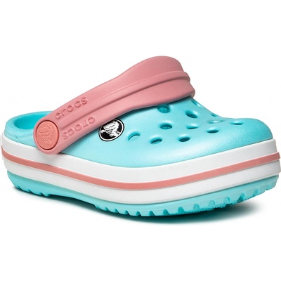 Crocs Crocband Clog K Ice Blue White – Zboží Dáma