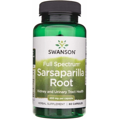 Swanson Sarsaparilla Root 60 kapsule 450 mg