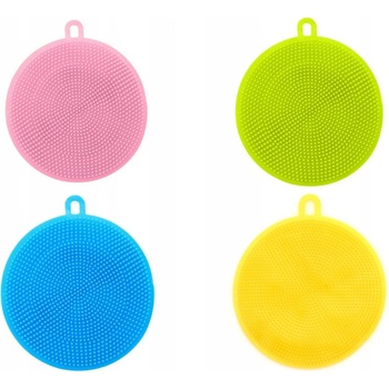 Verk 07078 Silikónová hubka na umývanie riadu color