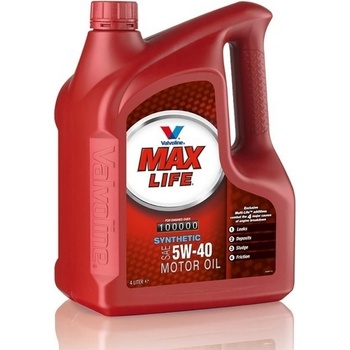 Valvoline MaxLife 5W-40 4 l