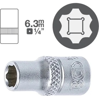 Image 1 of KS TOOLS Къси вложки super lock 1/4" - от 2.50лв
