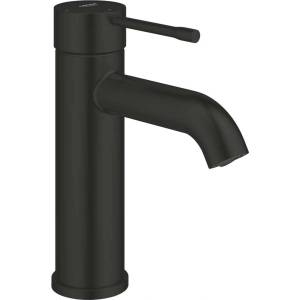 GROHE Essence New - Смесител за умивалник с изпускателен клапан Push-Open, „студен старт, матово черно 237972431 (237972431)