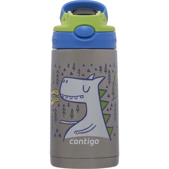 Newell Europe Sàrl Детска термо бутилка Contigo Easy Clean 380 мл, цвят Matcha Dragon