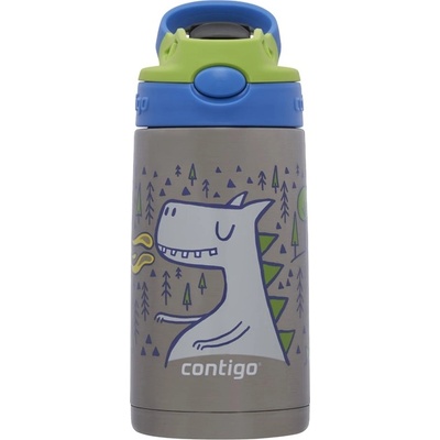 Newell Europe Sàrl Детска термо бутилка Contigo Easy Clean 380 мл, цвят Matcha Dragon