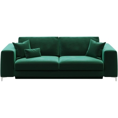 Devichy Тъмнозелен кадифен разтегателен диван Devichy , 256 cm Rothe - devichy (Devichy-Rothe-36A-3)