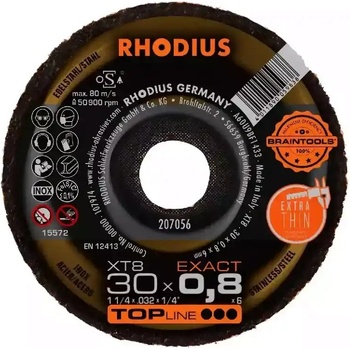 Rhodius Řezný kotouč 30 x 0,8 x 6,0 mm 207056