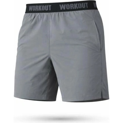 Workout pánské šortky šedé