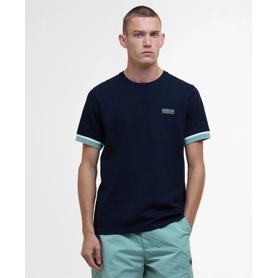 Barbour International Тениска Barbour International Mens Evan T-Shirt - Saph Navy NY73