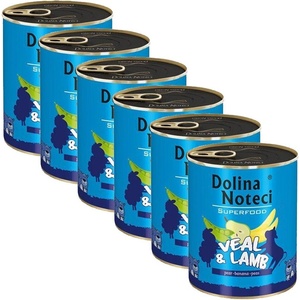Dolina Noteci Superfood Телешко & Ягне 6 x 400 г
