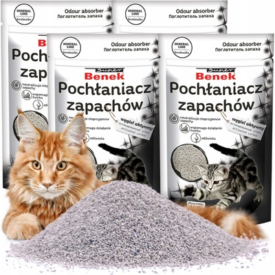 Granulát Super Benek Pohlcovač pachov boj proti zápachu 400 g