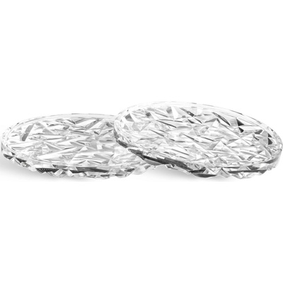 Orrefors 6590103 Podložky pod poháre Carat 10 cm 2 ks