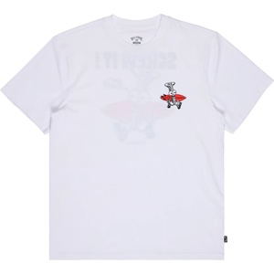 Billabong Мъжка тениска Billabong Screw It S/S T-shirt - White (217-0067-0212)