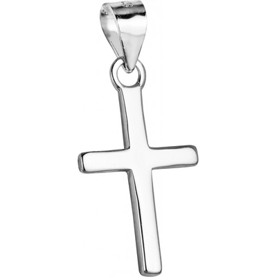 Nubis Stříbrný přívěšek křížek NB 4052