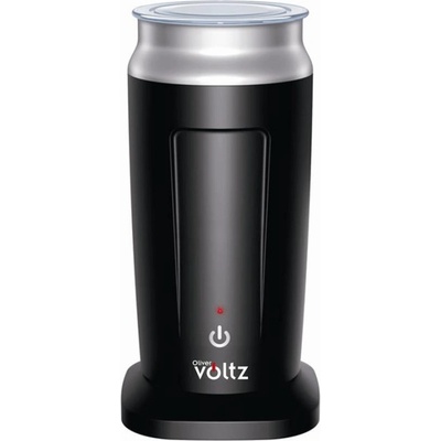 Voltz Уред за разпенване на мляко 3в1 Oliver Voltz OV51176A, 240 мл, 500W, Автоматична термозащита STRIX, Неръждаема стомана, Черен/сив