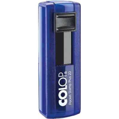 Печат джобен правоъгълен Colop PS Plus 20 Син (1924056-06-1010130020)