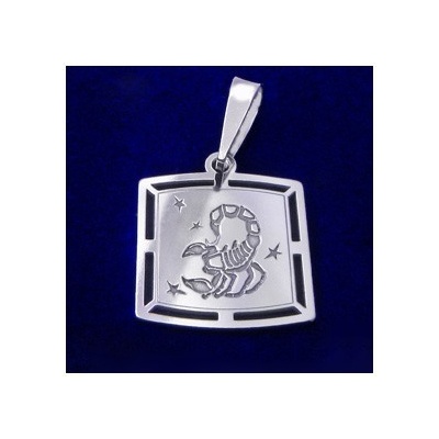 Klenotyn Stříbrný přívěsek znamení štír KZ10