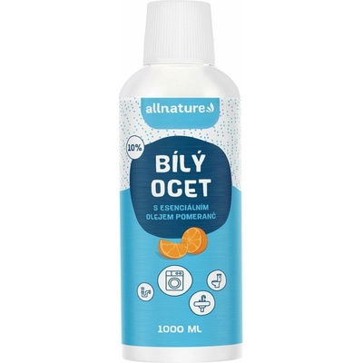 ALLNATURE Biely ocot 10% s vôňou pomaranča 1000 ml