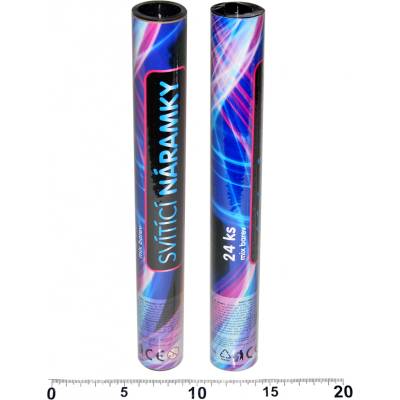 Lightstick Náramky svítící 24 ks