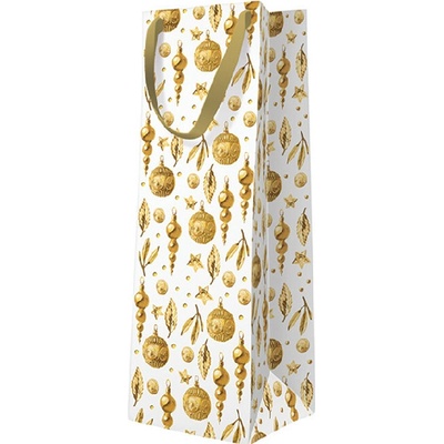Dárková taška PAW premium Golden Glow, láhev