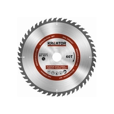 Pilový kotouč Kreator KRT020505 - univerzální 254mm, 60T