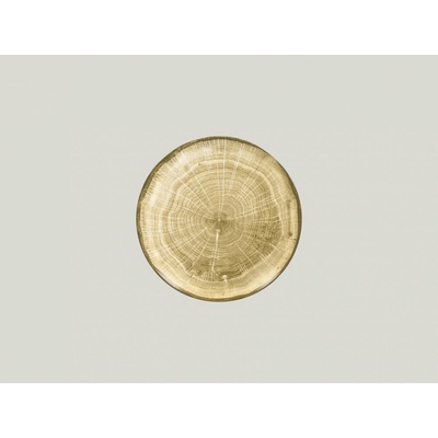RAK Porcelain Woodart talíř mělký coupe 21 cm mechově zelená RAK-WDNNPR21MG