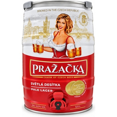 Bakalář Pražačka 10° 5 l (sud)