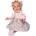 Asi Dolls Кукла бебе Asi Dolls - Лея, с рокля на цветя, 46 cm (0183470)